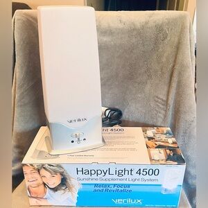 Verilux HappyLight 4500 Sunshine Supplement Light System - White